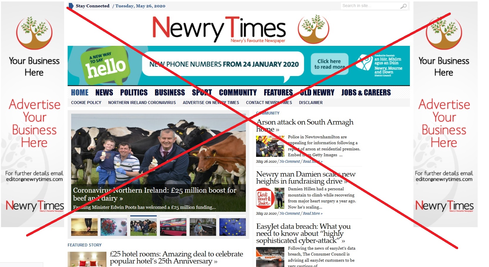 Northern Ireland business - Simple steps to improve website during lockdown, Northern Ireland Copywriter
