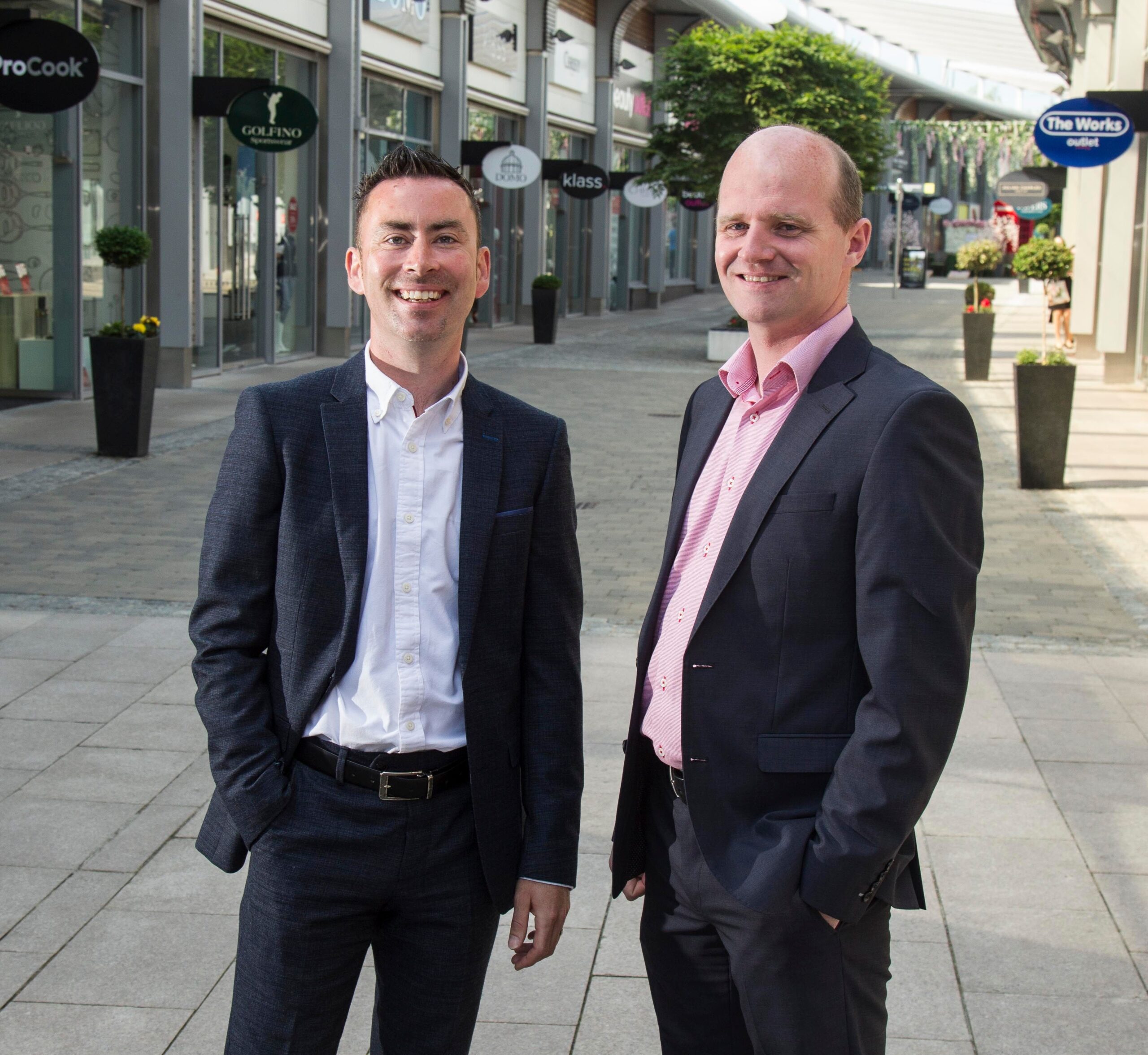 Colin and Barry Gray - Gray Design Newry - NI Business news - Freelance Northern Ireland Copywriter Tall Paul Marketing