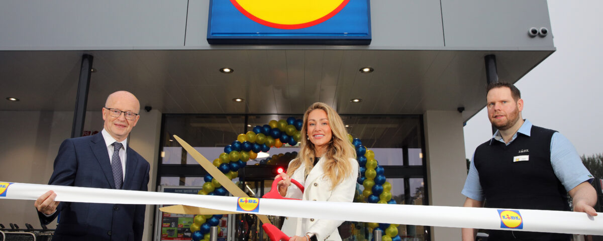 Newry-born celebrity fitness influencer Maeve Madden unveils new-look Lidl Newry store at Buttercrane - freelance copywriter belfast - ni copywriter